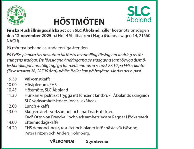 SLC - Annons bild