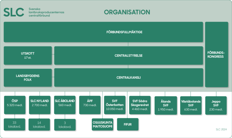 SLC - Organisationsschema 2024
