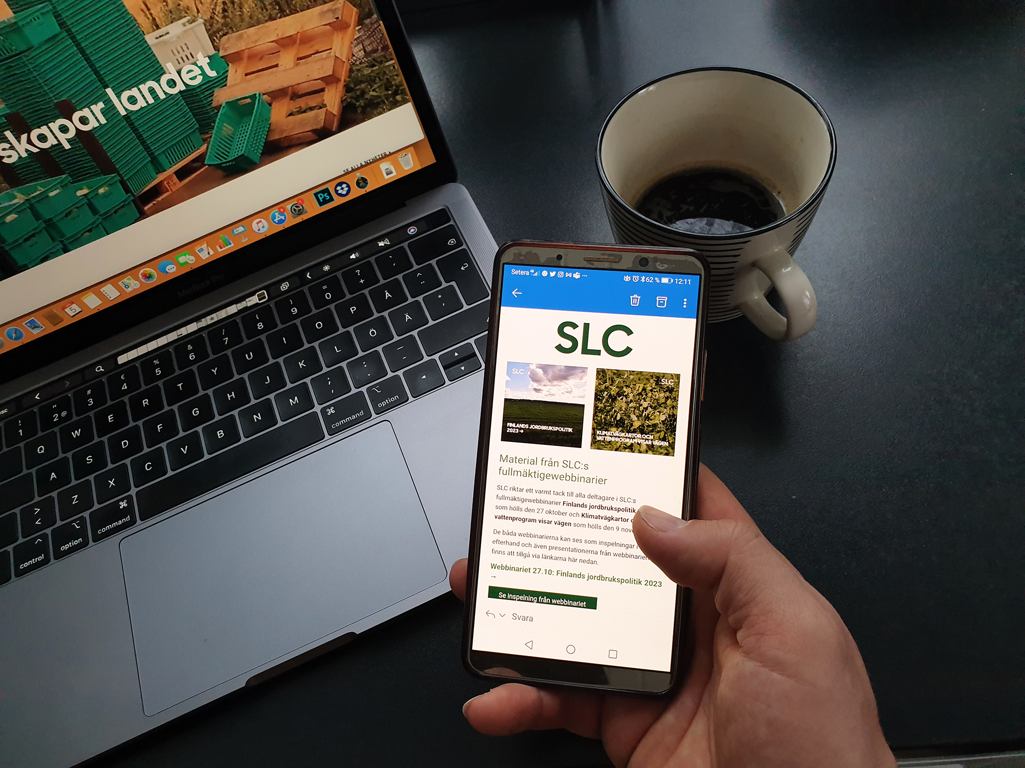 SLC - SLC nyhetsbrev mobil webb